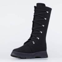 857007-01 черный ботинки женские Войлок
