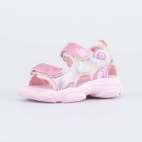124023-11 розовый туфли пляжные ясельно-малодетские Комбинирован.