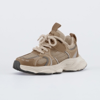 144309-12 кор-беж полуботинки ясельная, малодетская Комбинирован.